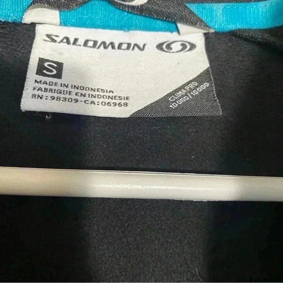 SALOMON  SOFT SHELL HOODED ZIP UP JACKET - Picture 3 of 5